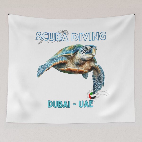 Item preview, Scuba Diving in Dubai - UAE designed and sold by FlyingTreg.