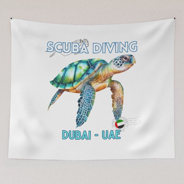Item preview, Scuba Diving in Dubai - UAE designed and sold by FlyingTreg.