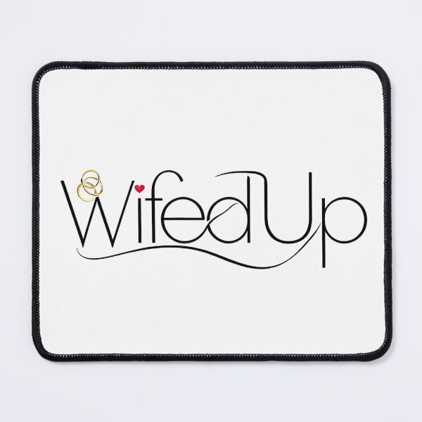 Item preview, Wifed Up – Minimalist Typography Print designed and sold by GoxyVision.
