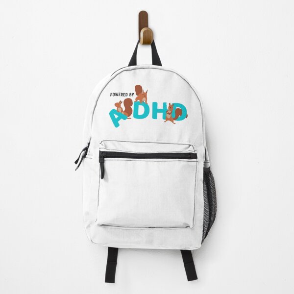 Item preview, Powered by ADHD (and maybe squirrels) designed and sold by VeryADHD.