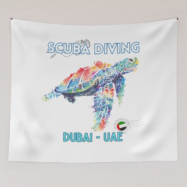 Item preview, Scuba Diving in Dubai - UAE designed and sold by FlyingTreg.