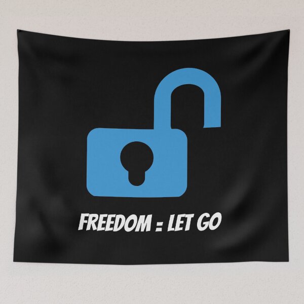 Item preview, Freedom = Let Go - Stoic Principles designed and sold by LexaArtworks.