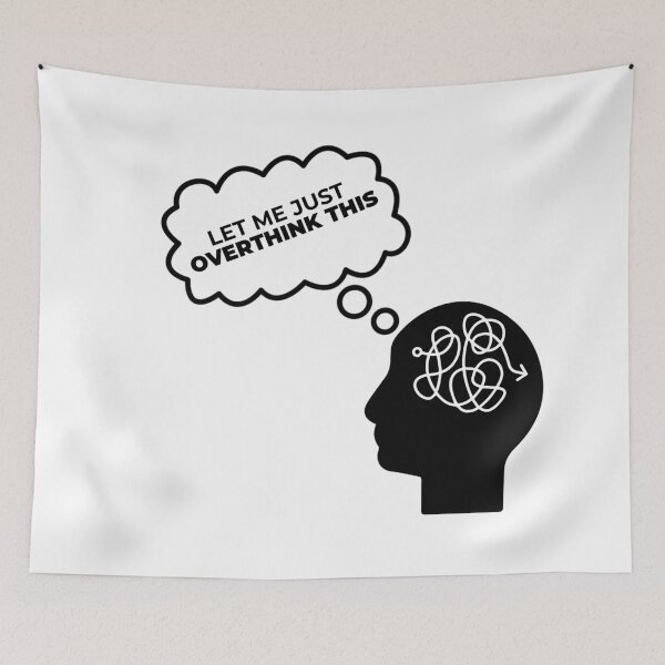 Item preview, Funny Overthinking – “Let Me Just Overthink This”  designed and sold by DKunic.