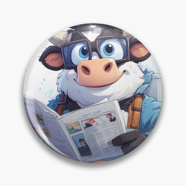 Item preview, Cozy Cow Morning News Bathroom Break designed and sold by B5fivemerch.