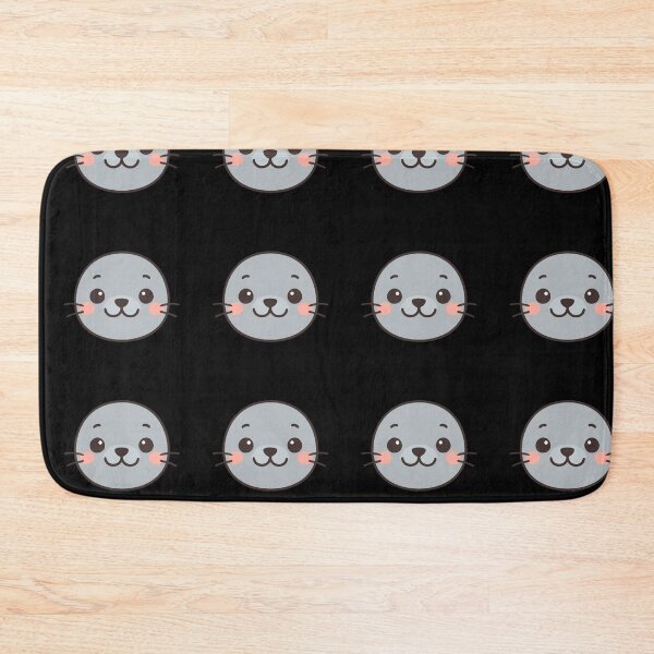 Item preview, Cute Harbor Seals content smile designed and sold by DamioPolArt.
