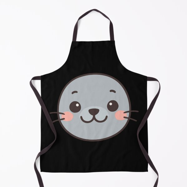Item preview, Cute Harbor Seals content smile designed and sold by DamioPolArt.