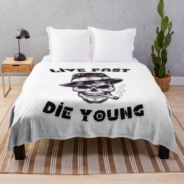 Item preview, Live Fast, Die Cool - Skull with Style designed and sold by Teenomix.