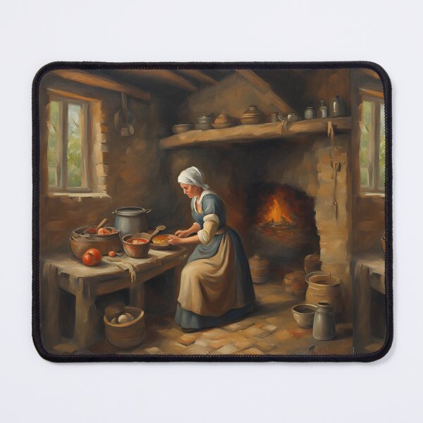 Item preview, Woman in Country Kitchen designed and sold by Diclebaybas.