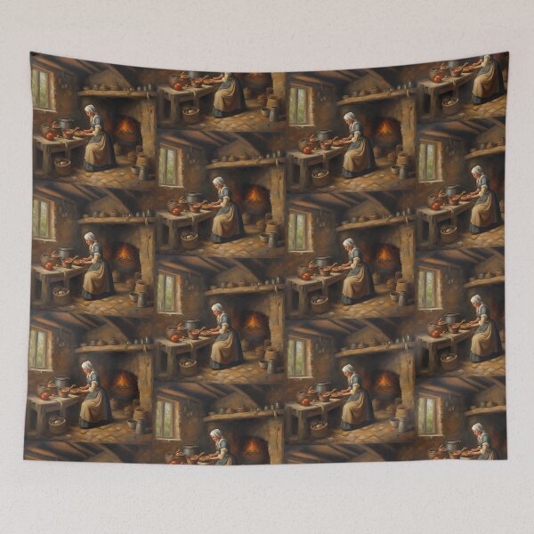 Item preview, Woman in Country Kitchen designed and sold by Diclebaybas.