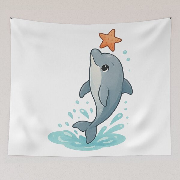 Item preview, Dolphin and seastar designed and sold by DKunic.