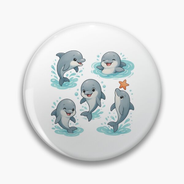 Item preview, Five liittle dolphins designed and sold by DKunic.