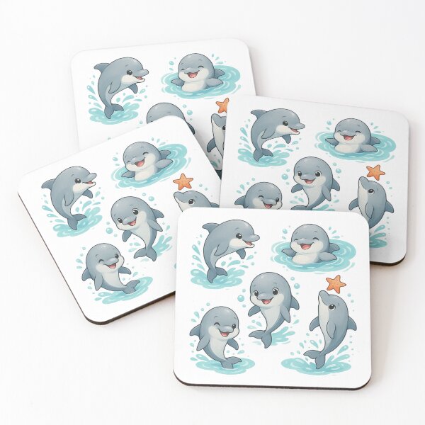 Item preview, Five liittle dolphins designed and sold by DKunic.
