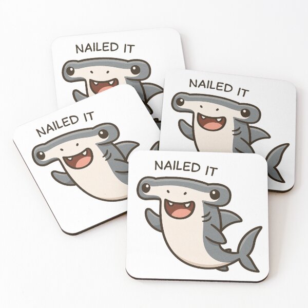 Item preview, Shark Nailed It designed and sold by paulytatts.