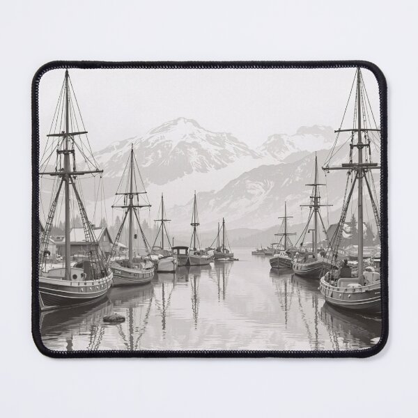 Item preview, Winter Harbor Serenity designed and sold by Arcadia World.