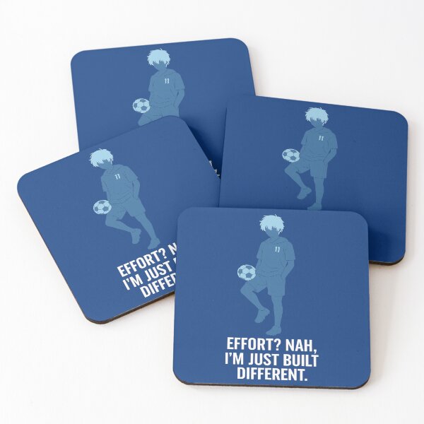 Item preview, Built Different – Minimalist Cool Soccer Silhouette designed and sold by Lyan ID.