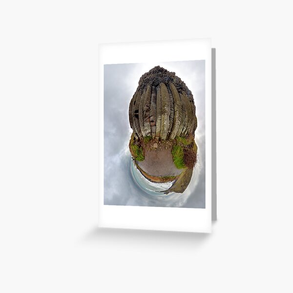 The Giant's Organ Pipes Greeting Card