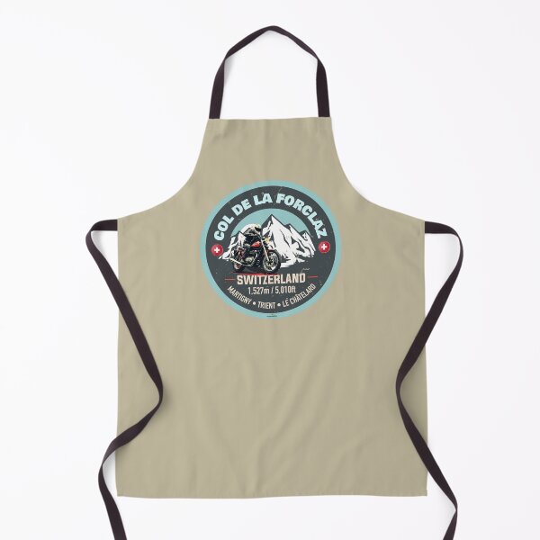 Item preview, Col De La Forclaz Switzerland Swiss Motorcycle Sticker TShirt 01 designed and sold by OuterShellUK.