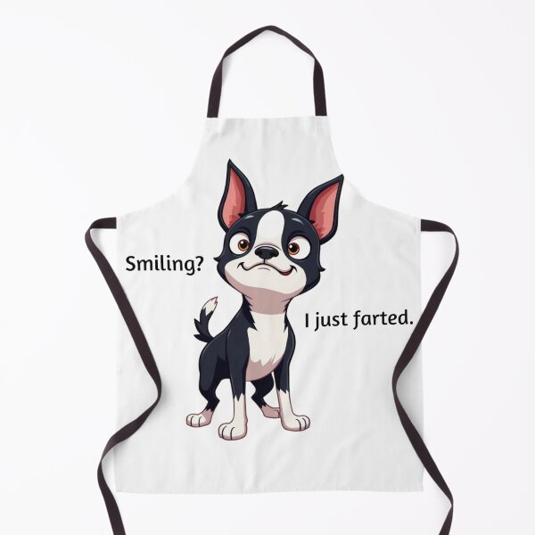 Item preview, Funny Dog Shirt – "Smiling? I Just Farted" – Cute Cartoon Puppy Humor Tee designed and sold by CWtee.