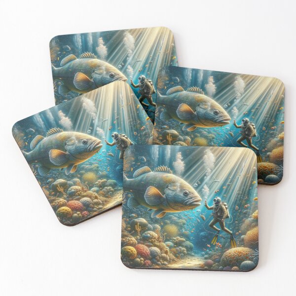 Item preview, Encounter with the Big Fish designed and sold by M-Y-A-R-T-.