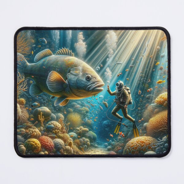 Item preview, Encounter with the Big Fish designed and sold by M-Y-A-R-T-.