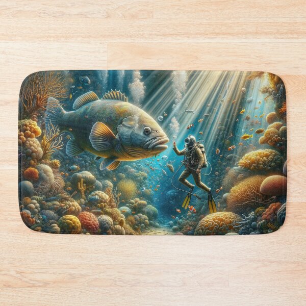 Item preview, Encounter with the Big Fish designed and sold by M-Y-A-R-T-.