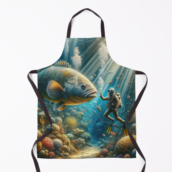 Item preview, Encounter with the Big Fish designed and sold by M-Y-A-R-T-.