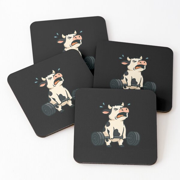 Item preview, Cow Gym Rat Deadlift Lifting Animal Lover Boys Girls Kids designed and sold by rafaeltto.