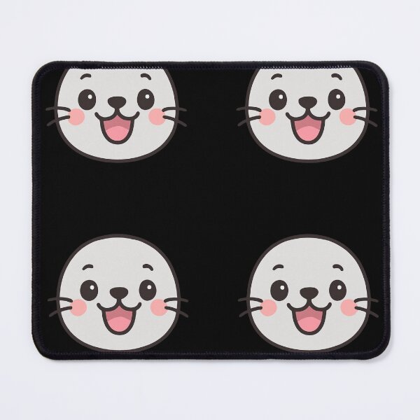 Item preview, Cute Funy Harbor Seals designed and sold by DamioPolArt.