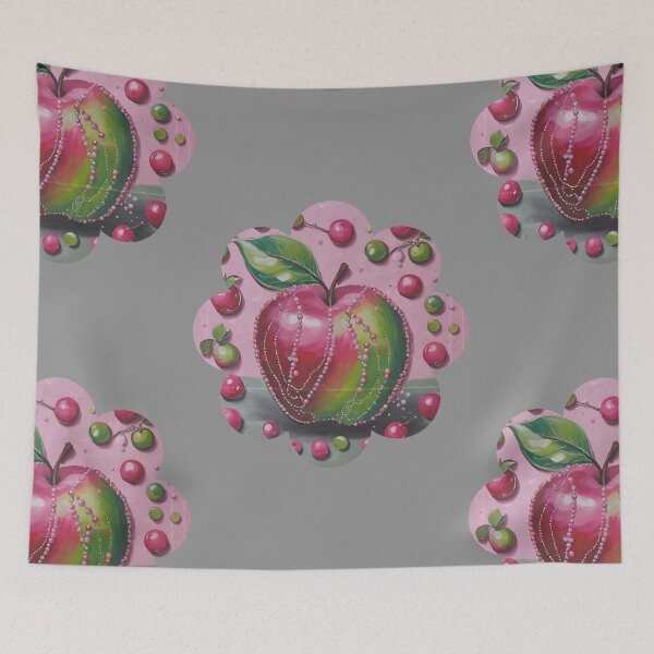 Item preview, Pearl-Embellished Apple designed and sold by Diclebaybas.