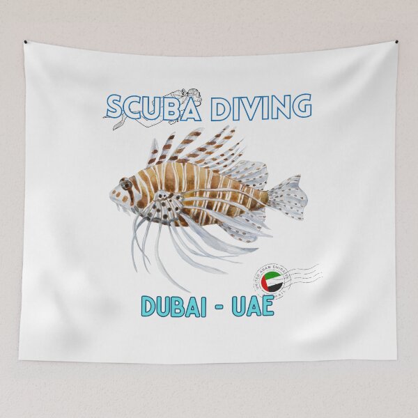 Item preview, Scuba Diving in Dubai - UAE designed and sold by FlyingTreg.