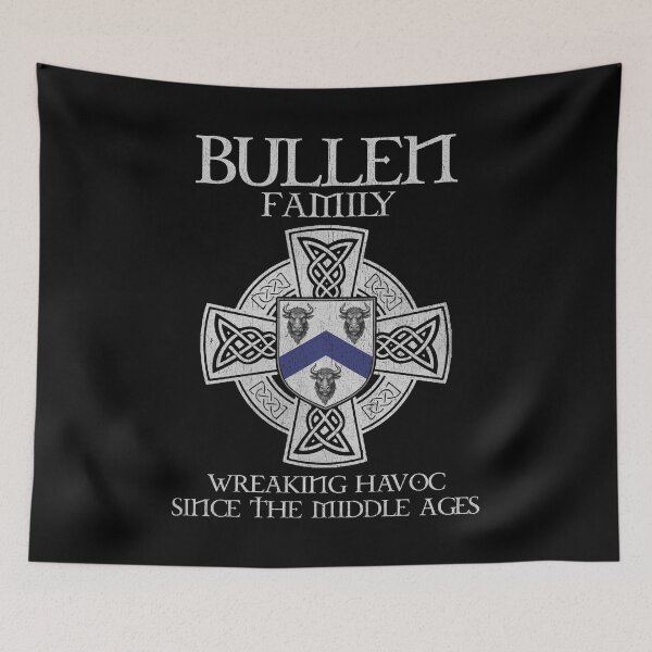 Item preview, Bullen Family Crest – Medieval Heritage Emblem for Ancestry Lovers & Vintage Style Fans designed and sold by 9X FR.
