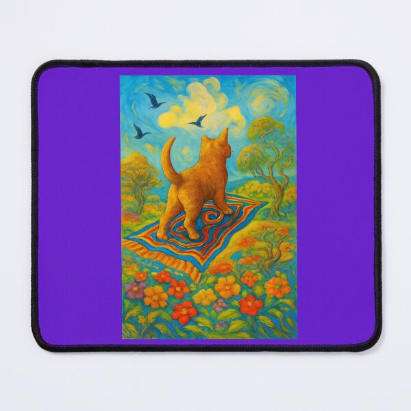 Item preview, Whimsical Cat: Magic Carpet Flight designed and sold by Serhii Danko.