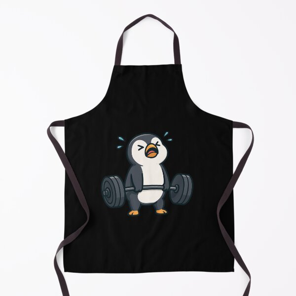 Item preview, Penguin Gymrat Deadlift Lifting Animal Lover Boys Girls Kids designed and sold by rafaeltto.