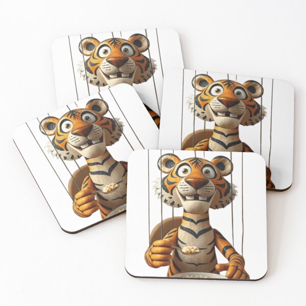 Item preview, El tigre come cereal designed and sold by GiantTaro.