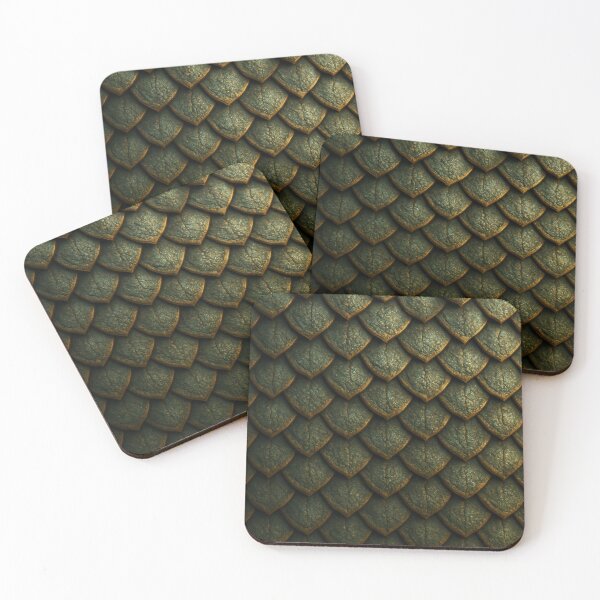Item preview, Dragon Scale Armor designed and sold by Woven-myth.