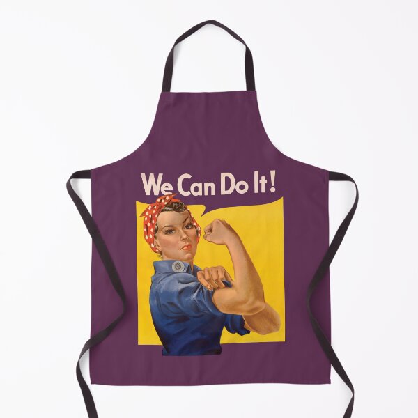 Item preview, We Can Do It! Empowered Woman Retro Art designed and sold by MehMerchTees.