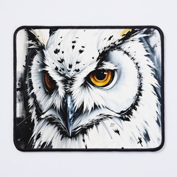 Item preview, White & black owl designed and sold by nataliakuruch.