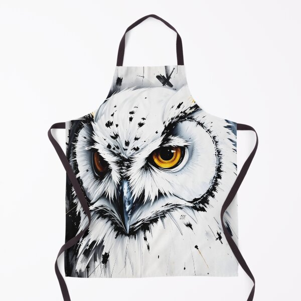 Item preview, White & black owl designed and sold by nataliakuruch.