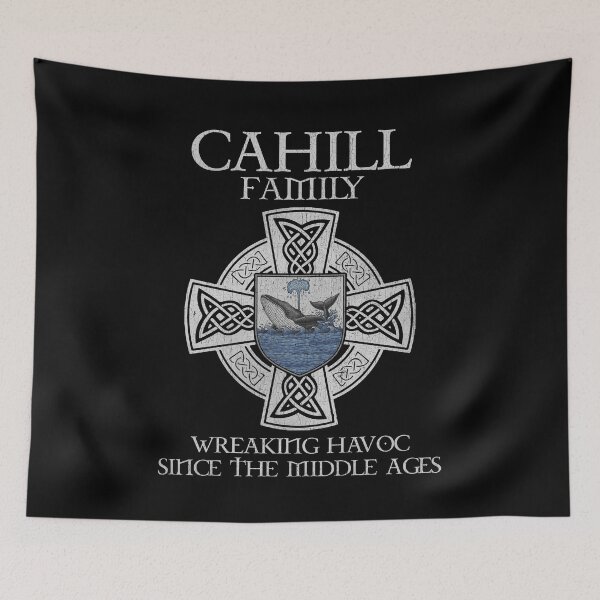 Item preview, Cahill Family Crest – Medieval Heritage Emblem for Ancestry Lovers & Vintage Style Fans designed and sold by 9X FR.