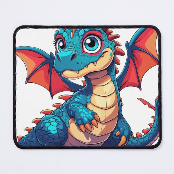 Item preview, Blue Dragon Imaginary Creature Anime designed and sold by Koko Doko.