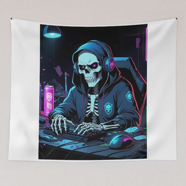 Item preview, Code Reaper: Skeleton Hacker at Work designed and sold by Teenomix.