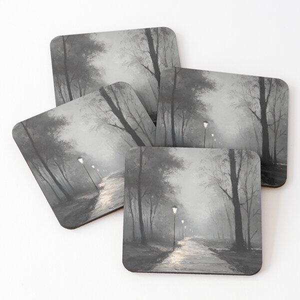 Item preview, Evening Fog Along the Silent Path designed and sold by Zoltan89.