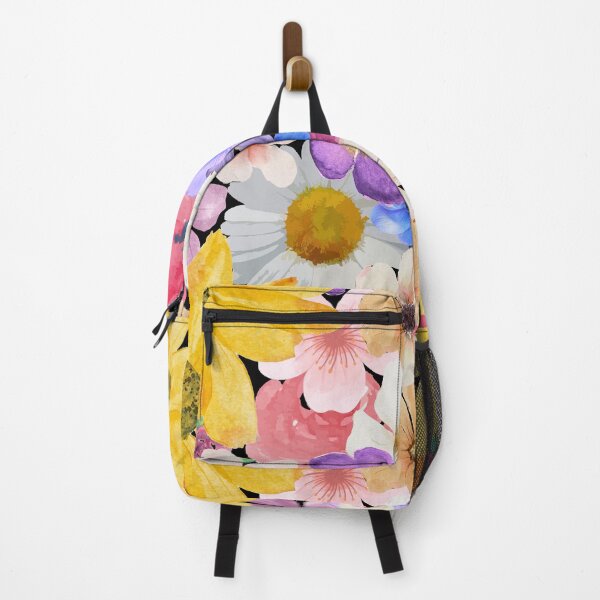 Item preview, Watercolor Flower Collage – Colorful Wild Bloom Pattern designed and sold by CHAYOST.