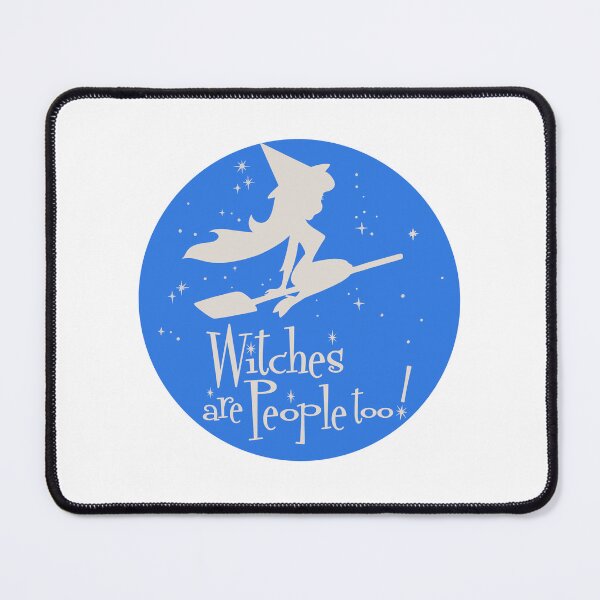 Item preview, Bewitched Minimalist Witches Are People Too blue designed and sold by LapinMagnetik.