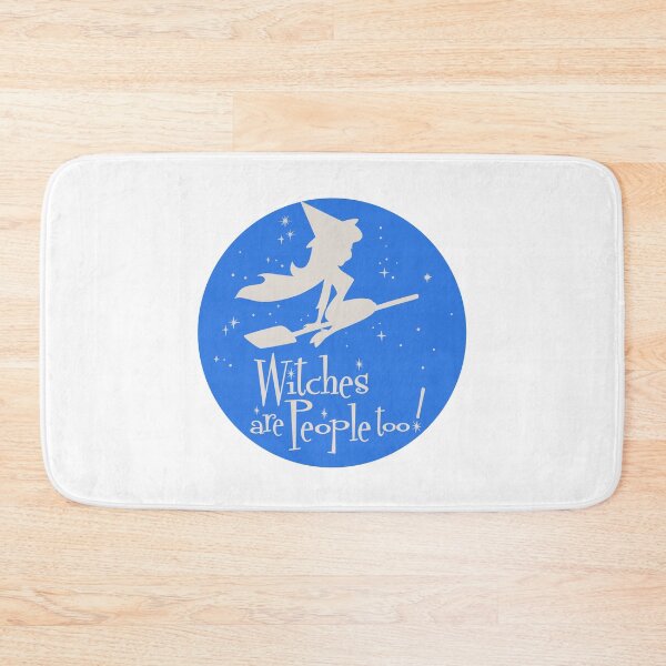 Item preview, Bewitched Minimalist Witches Are People Too blue designed and sold by LapinMagnetik.