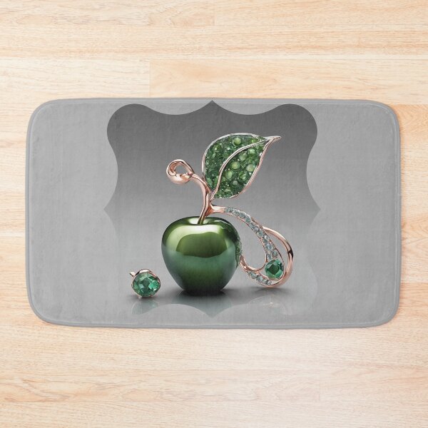 Item preview, Emerald Apple with Gemstones designed and sold by Diclebaybas.