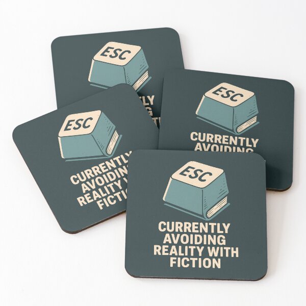 Item preview, Avoiding Reality With Fiction designed and sold by Fanverse Merchandise.