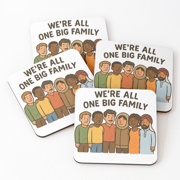Item preview, We are all family One Big Family designed and sold by Tedi2025.