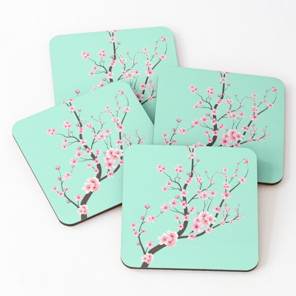 Item preview, Green Tea Cherry Blossom Tree designed and sold by Anything Anything.