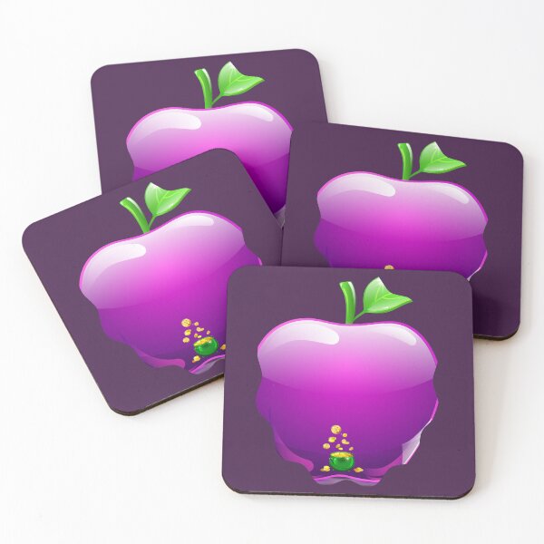 Item preview, Purple Apple with Gold Coins designed and sold by Diclebaybas.